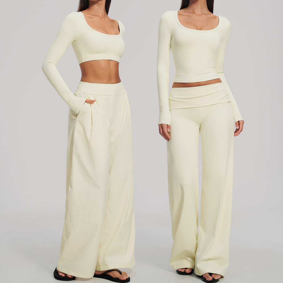 طقم رياضي من قطعتين للنساء: بل - مراجعة Compression Long Pant وسعره